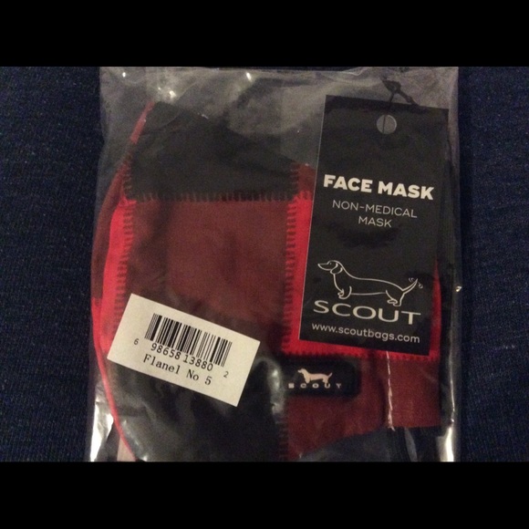 Scout Bag Flannel No 5 Mask - Picture 4 of 4